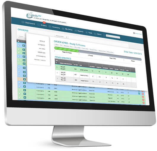 velocity360 order processing
