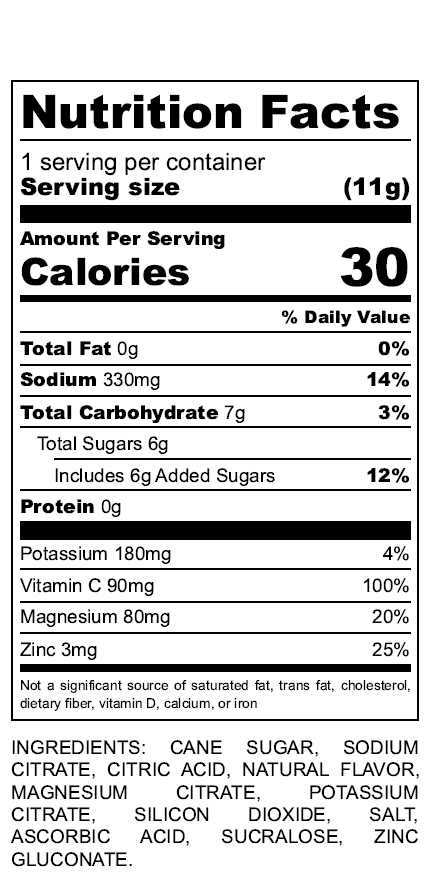 Drip-Drop-Type-Hydration-Sticks-Nutrition-Facts